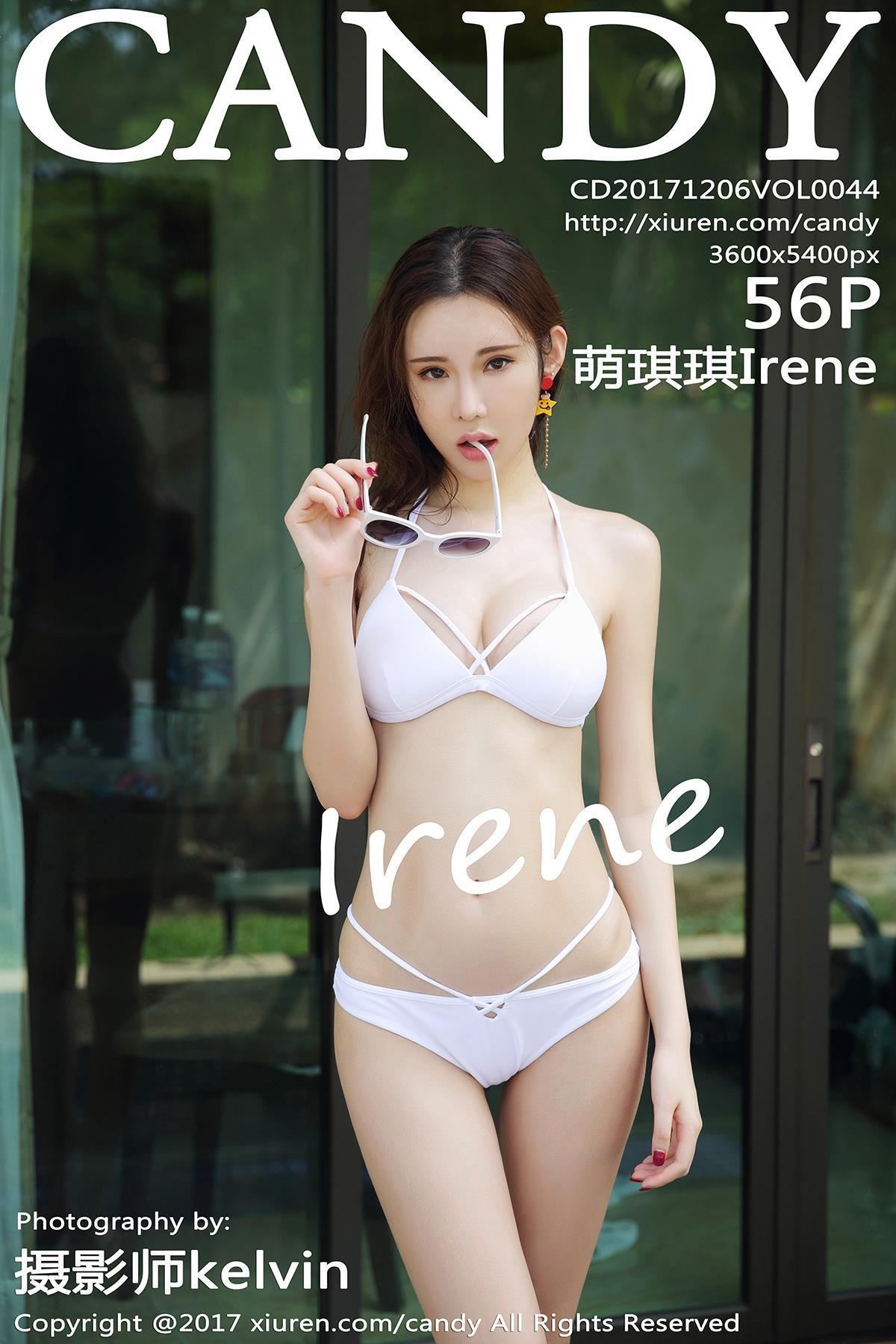 [CANDY糖果画报]CD20171206VOL0044 萌琪琪Irene 童颜巨乳 性感内衣与比基尼泳装私房写真集