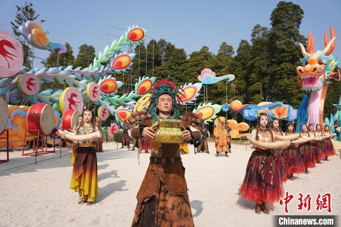 成都金沙祭祀现场。成都金沙遗址博物馆供图